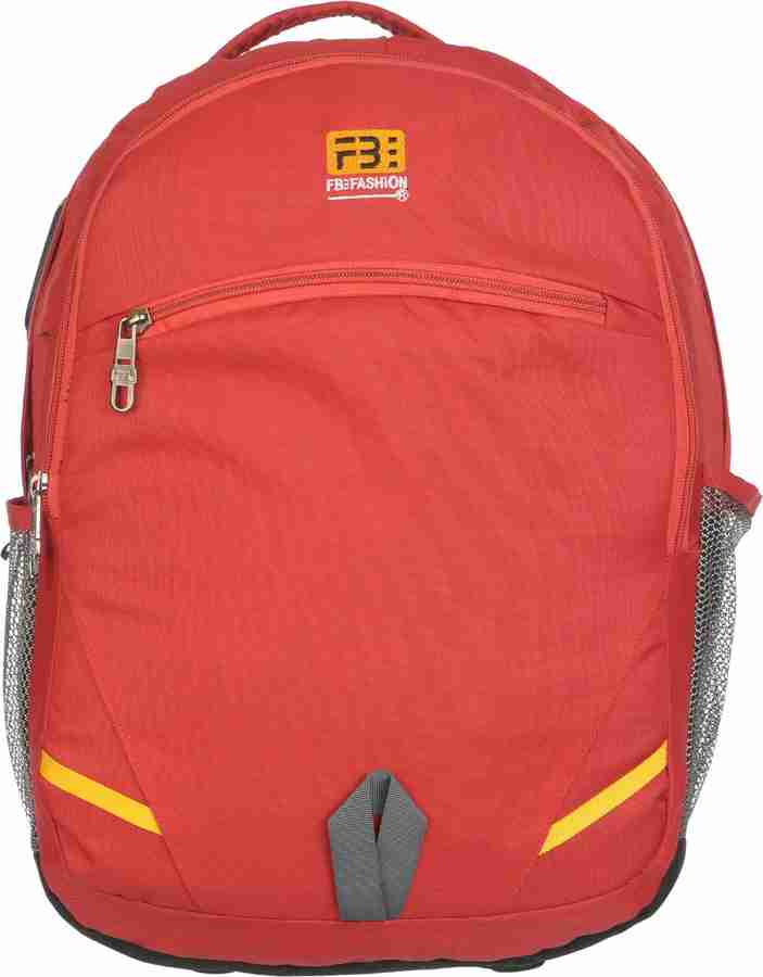 Fbe Fashion 19 Ltrs Waterproof Laptop Backpack Red 19 L Laptop Backpack Red Price in India Flipkart
