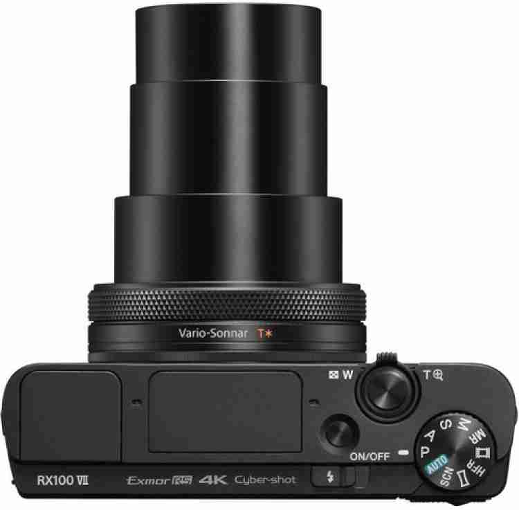 Sony RX100 VII Premium Compact Camera with 1.0-type stacked CMOS sensor  (DSCRX100M7) and Sony NP-BX1/M8 Lithium-Ion X Type Battery (Silver) and  Sony