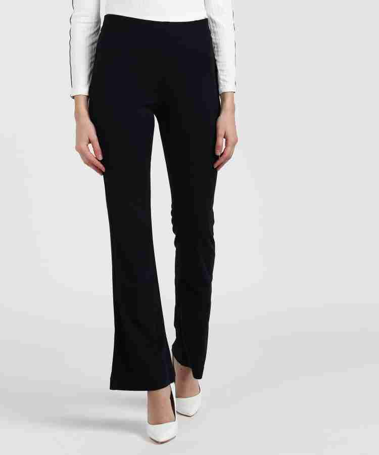 MARKS & SPENCER Slim Fit Women Dark Blue Trousers - Buy MARKS & SPENCER  Slim Fit Women Dark Blue Trousers Online at Best Prices in India