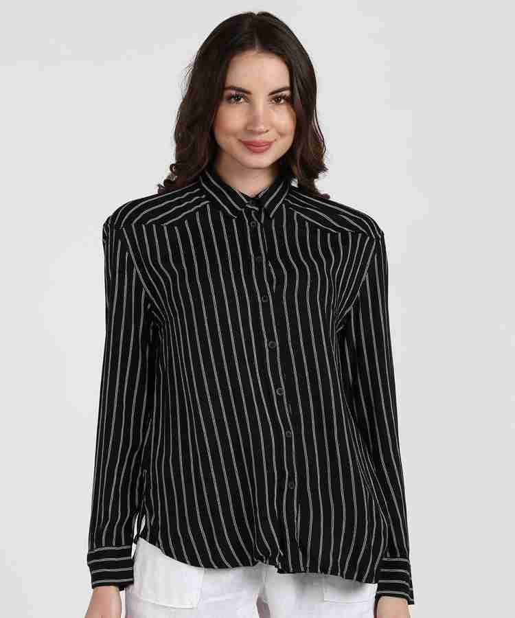 marks and spencer black shirt ladies