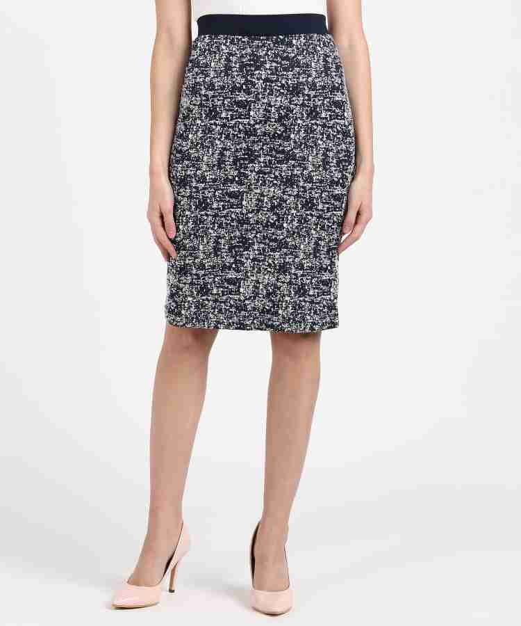 MARKS SPENCER Self Design Women Pencil Dark Blue White Skirt Buy MARKS SPENCER Self Design Women Pencil Dark Blue White Skirt Online at Best Prices in India Flipkart