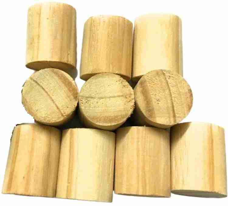Wooden round best sale block