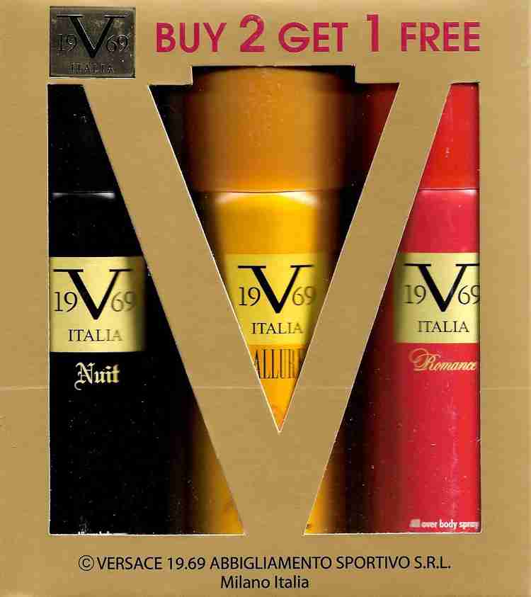 ITALIA VERSACE All over Body Spray 2 1 Deodorant Spray Deodorant