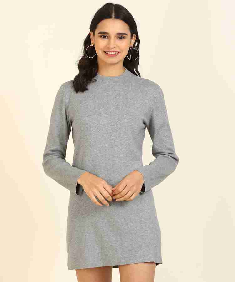 FOREVER 21 Women Shift Grey Dress Buy FOREVER 21 Women Shift Grey Dress Online at Best Prices in India Flipkart