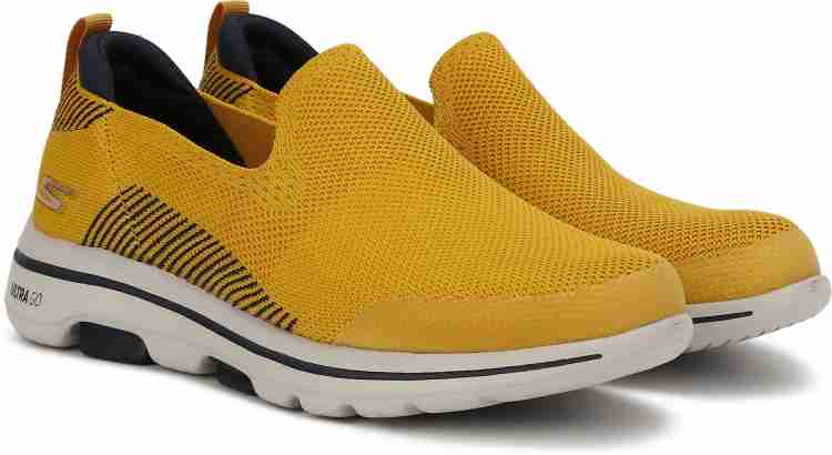 Skechers go walk hot sale 5 mens gold