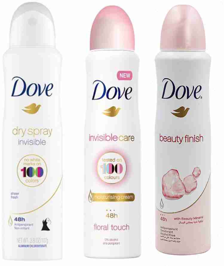 Dove deodorant on sale spray invisible dry