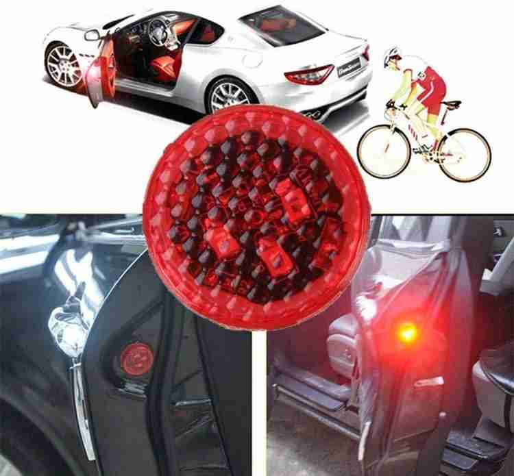 PRTEK Waterproof 3 LED Wireless Car Door Warning Open Lights