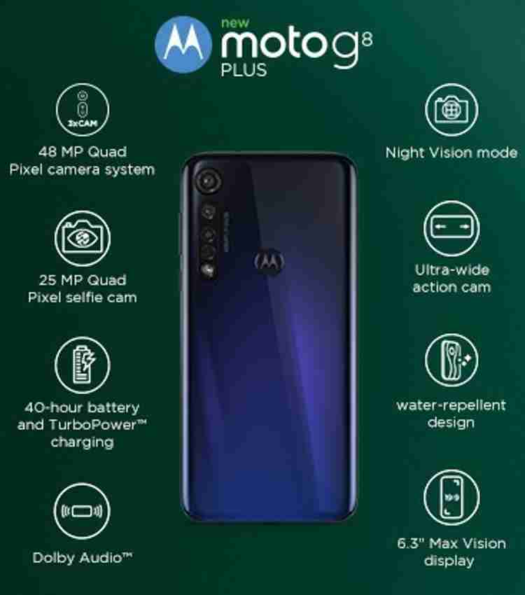 MOTOROLA moto g8 plus ポイズンベリー PAGE0020JP