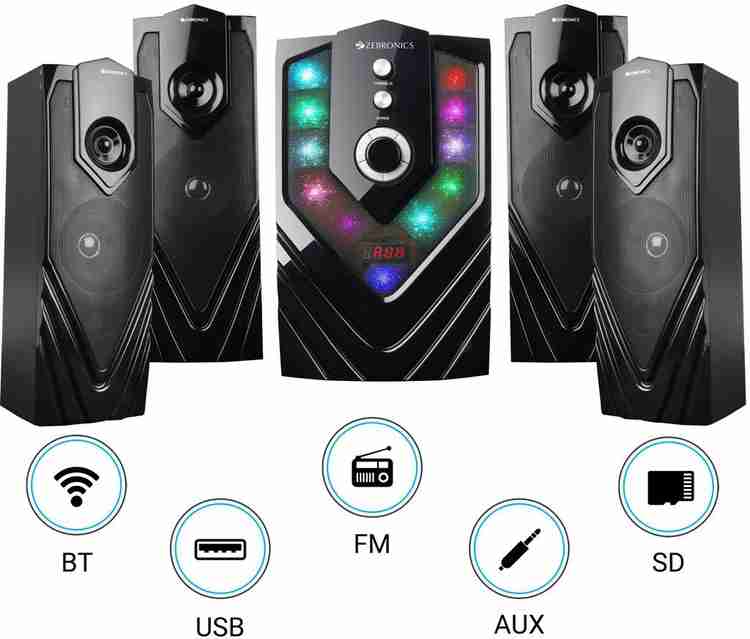 Buy ZEBRONICS ZEB SAMBA 105 Watt Bluetooth Home Theatre Online