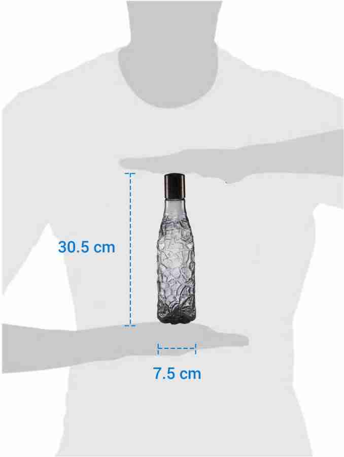 Flipkart SmartBuy Multicolour hexagon shape water bottle set 1000 ml Bottle  - Price History
