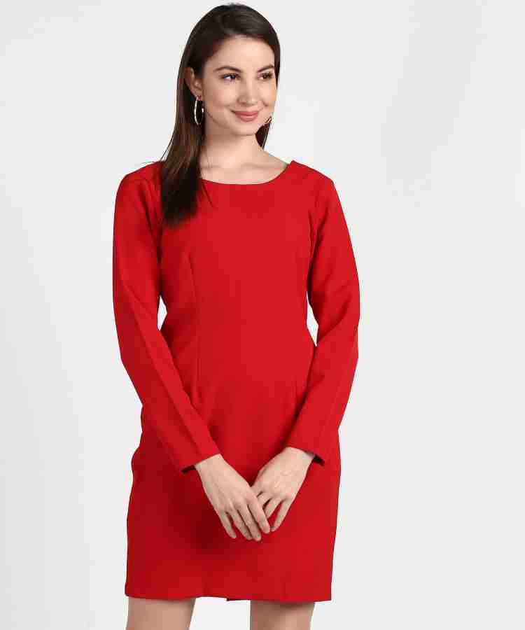 Van heusen hotsell red dress