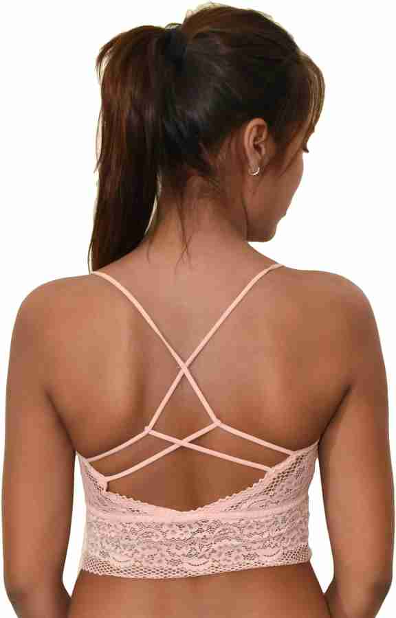 Lace Bra Top Womens Push Up Sexy Lingerie Wireless Bralette