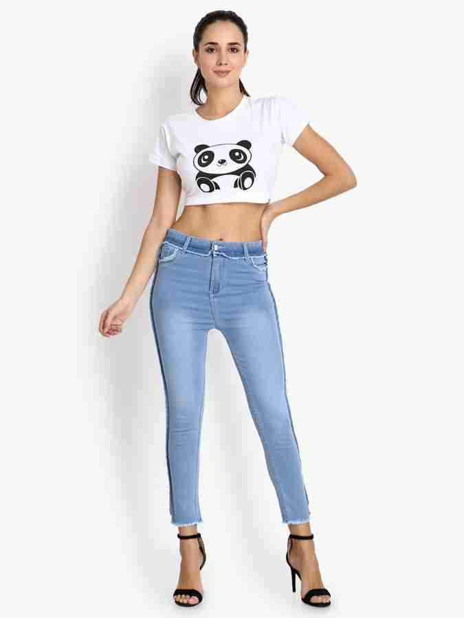 SheLooks Skinny Women Light Blue Jeans - Buy SheLooks Skinny Women Light  Blue Jeans Online at Best Prices in India