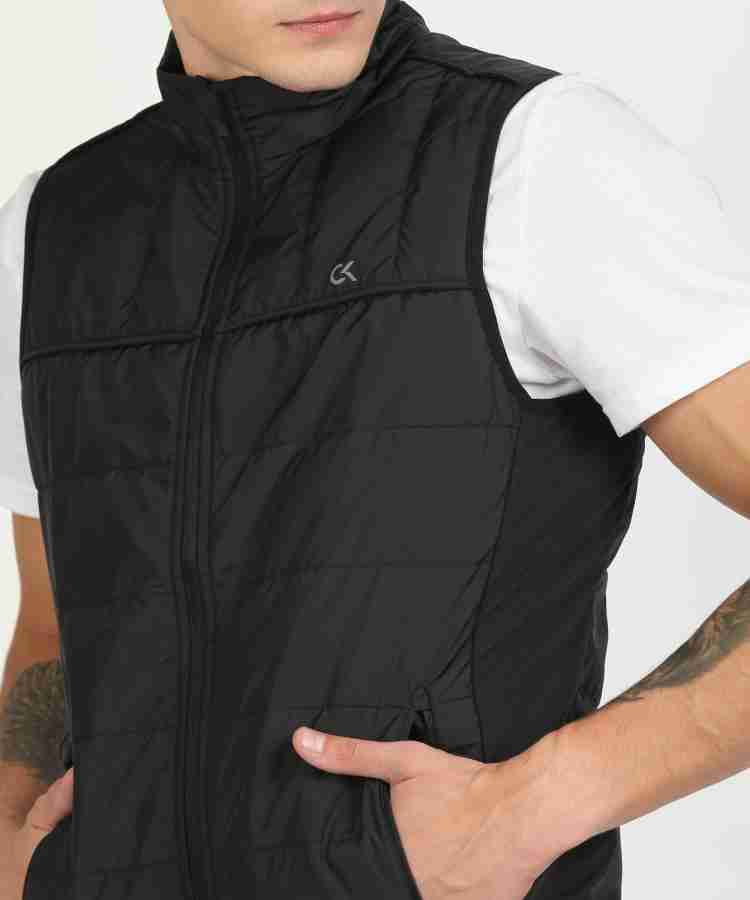 Calvin klein sleeveless clearance jacket