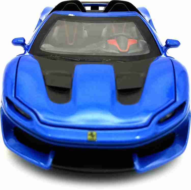Blue ferrari toy car 2025