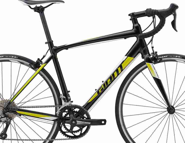 GIANT Contend 3 700 25C 16Speed Bike For Adults Black Green 700C T