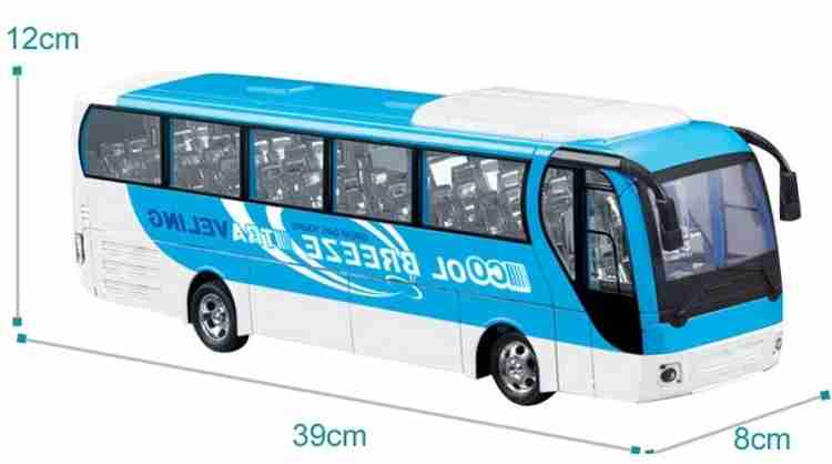 IndusBay RC Remote Control Bus Toy 4 Channel Big Size R C City