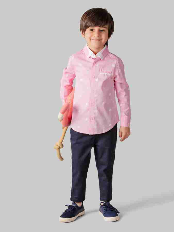 One Friday Baby Boys Printed Party Pink Shirt Buy One Friday Baby Boys Printed Party Pink Shirt Online at Best Prices in India Flipkart