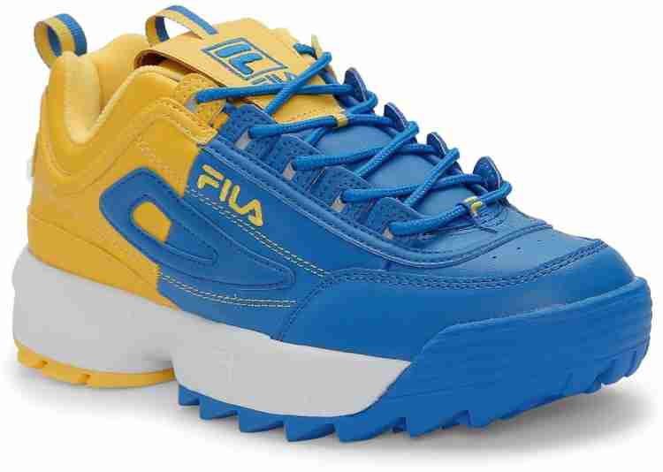 Fila disruptor 1 homme on sale cyan