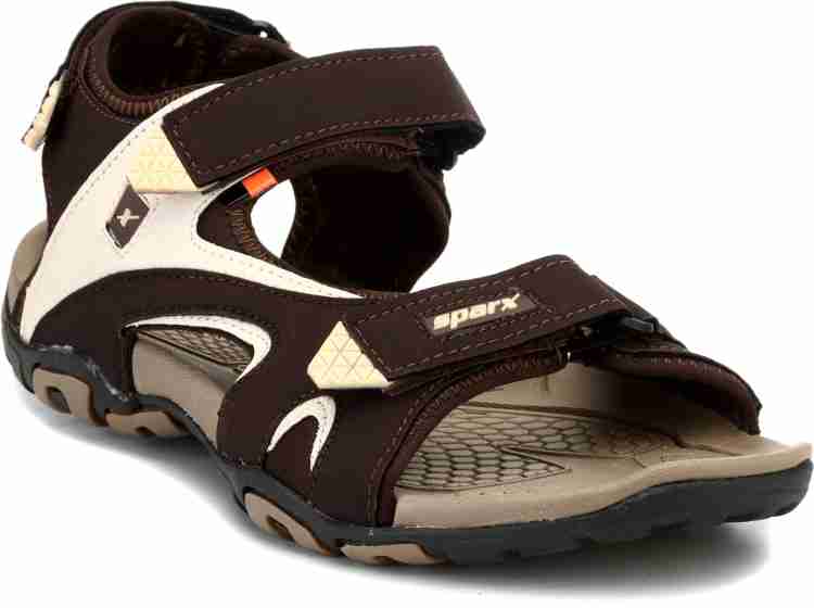 Sparx SS 453 Men Brown Beige Sandals