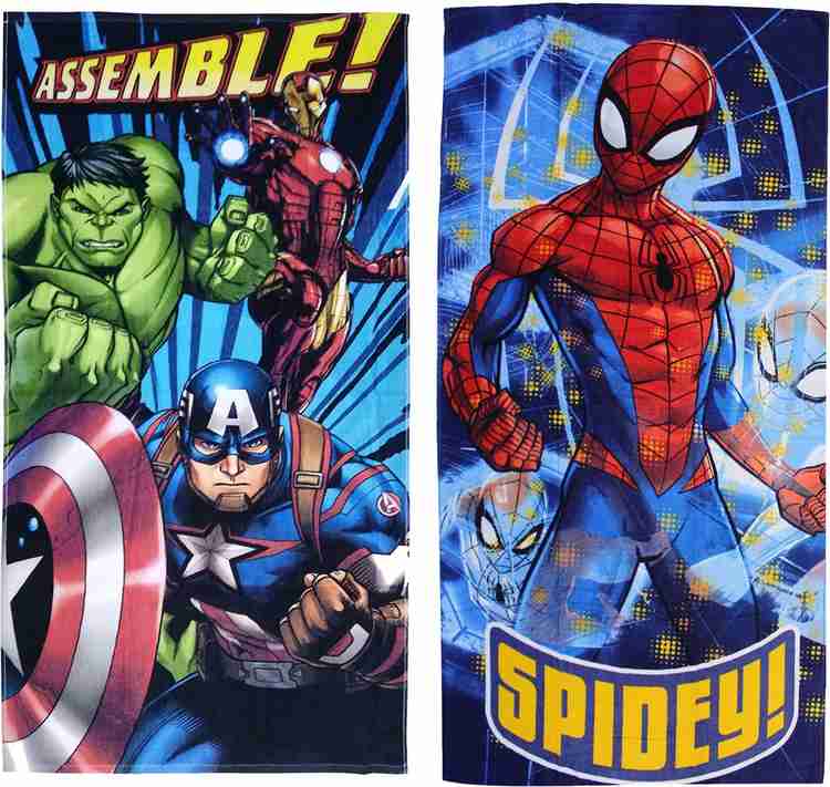 Avengers bath towel online set