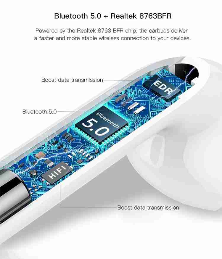 Veatool bluetooth earbuds top