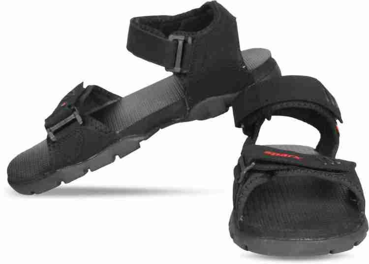 Sparx Sparx Men SS 101 Black Floater Sandals Men Black Casual