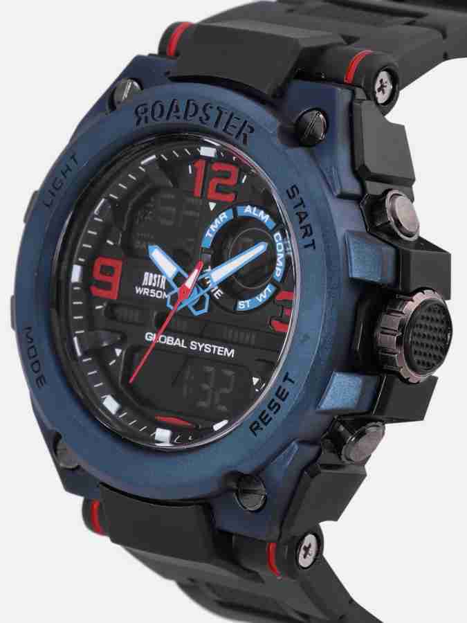 Roadster analogue and digital watch on sale