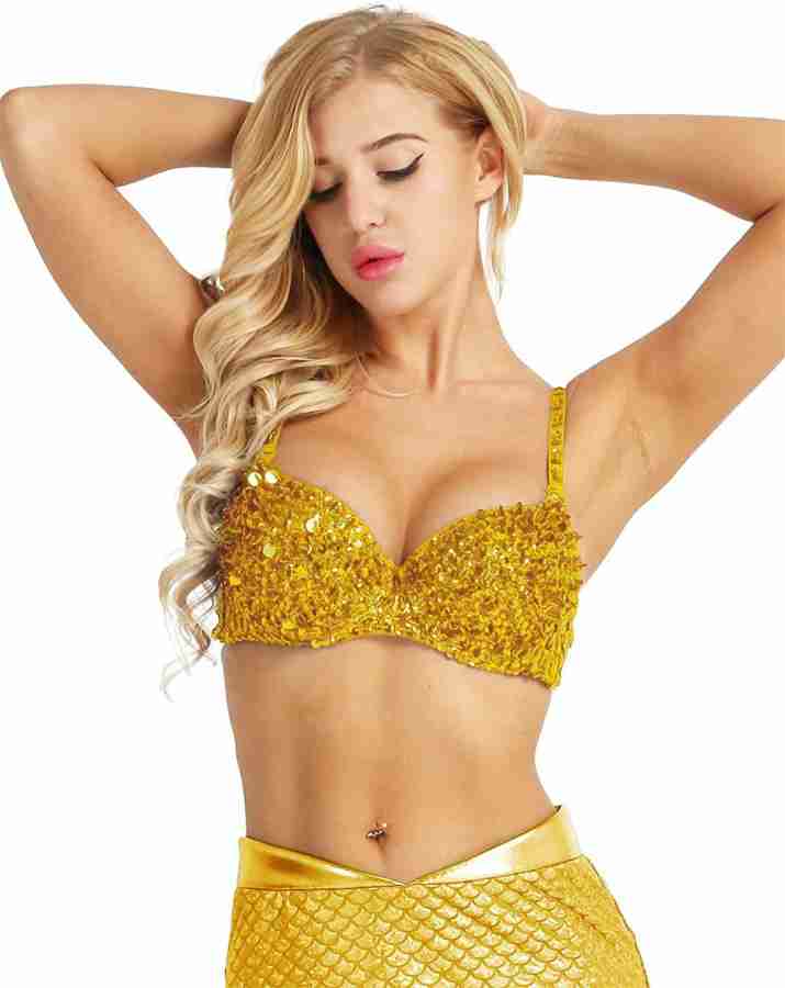 Kaamastra Sequins Party Wear Club Night Bra Women Full Coverage