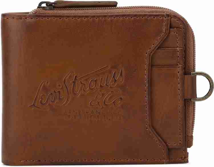 LEVI S Men Tan Genuine Leather Wallet Tan Price in India Flipkart