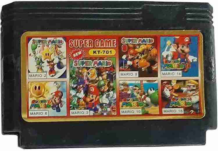 VK MART 8 Bit Tv Video Games Cassettes Including 7 in1 all mario