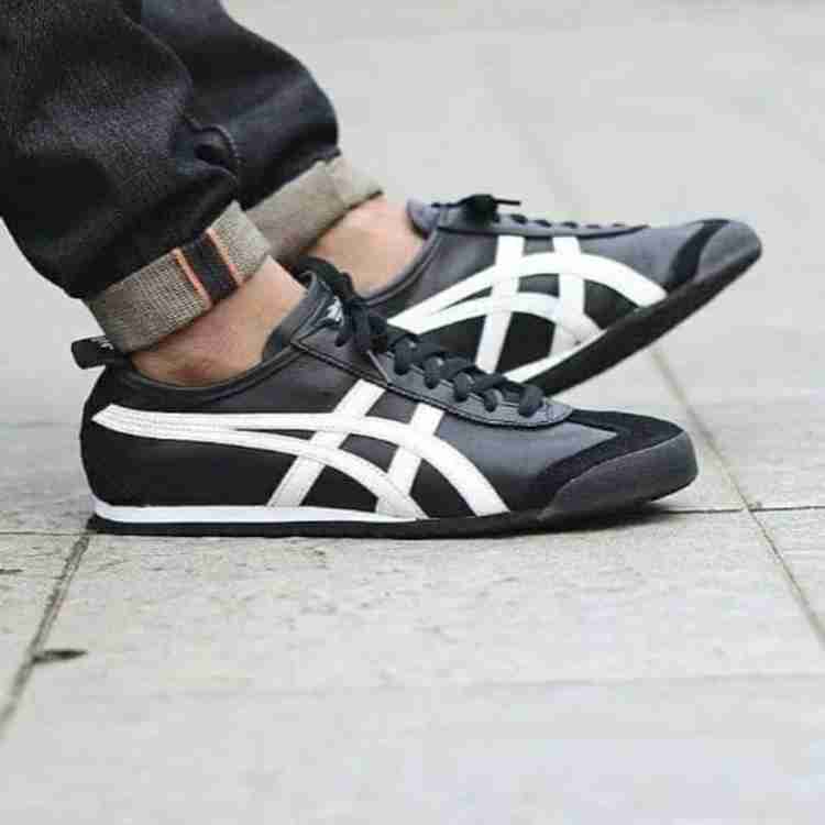 Souk onitsuka tiger mexico 66 Black Sneakers For Men Buy Souk