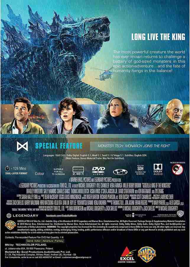 Godzilla king of discount the monsters hindi online