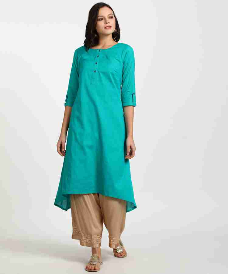 Rangmanch by Pantaloons Women Solid A line Kurta