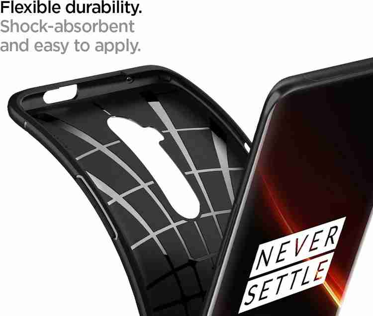 Spigen Rugged Armor Back Cover for OnePlus 7T Pro Spigen Flipkart