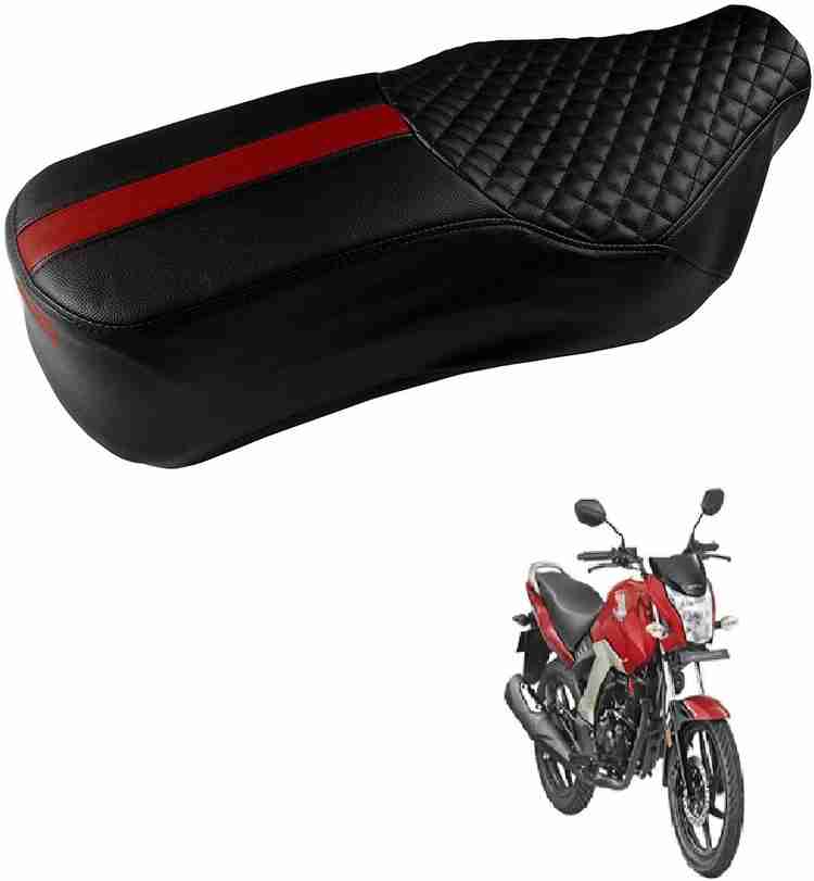 elegant Unicorn Cameo Black Red Single Bike Seat Cover For
