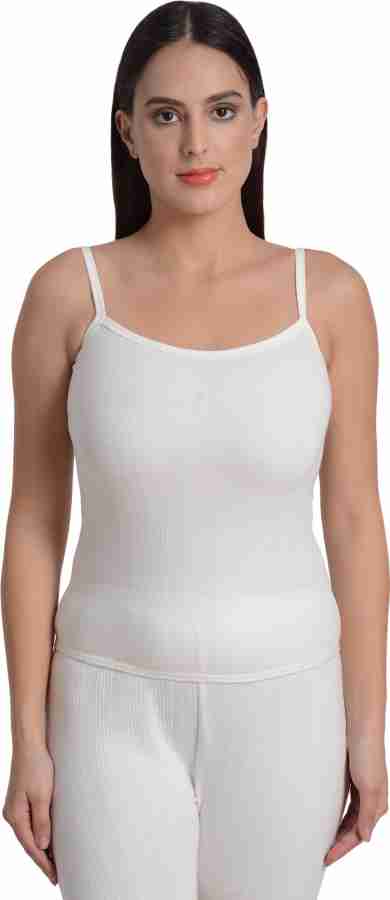 ELEG & STILANCE Women's Plus-Size Soft Thermal Bottom and Top Set for  Winter Warmth (White)