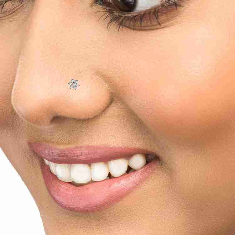 PC Chandra Jewellers DIAMOND COLLECTION 18kt Yellow Gold Nose Wire Price in India Buy PC Chandra Jewellers DIAMOND COLLECTION 18kt Yellow Gold Nose Wire online at Flipkart