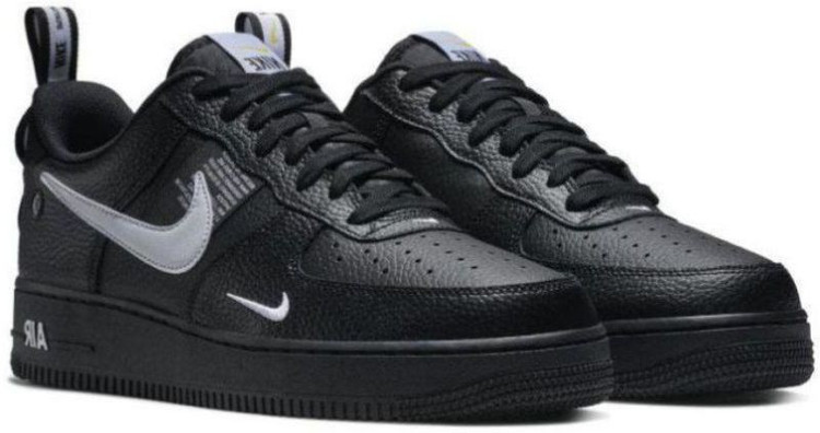 mens nike air force 1 utility black