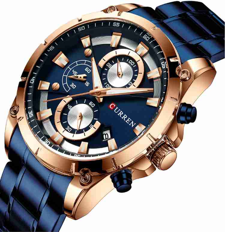Curren CR 8360 Blue Analog Watch For Men Buy Curren CR 8360 Blue Analog Watch For Men CR 8360 Blue Online at Best Prices in India Flipkart