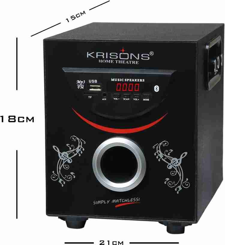 Buy KRISONS 2.1 Bluetooth Home Theater 20 W Bluetooth Speaker