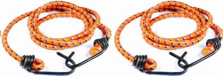 FLAIR Elastic Rope with Metal Hook (8 ft , Multicolour) - Pack of 2 Bungee  Cord Price in India - Buy FLAIR Elastic Rope with Metal Hook (8 ft ,  Multicolour) 