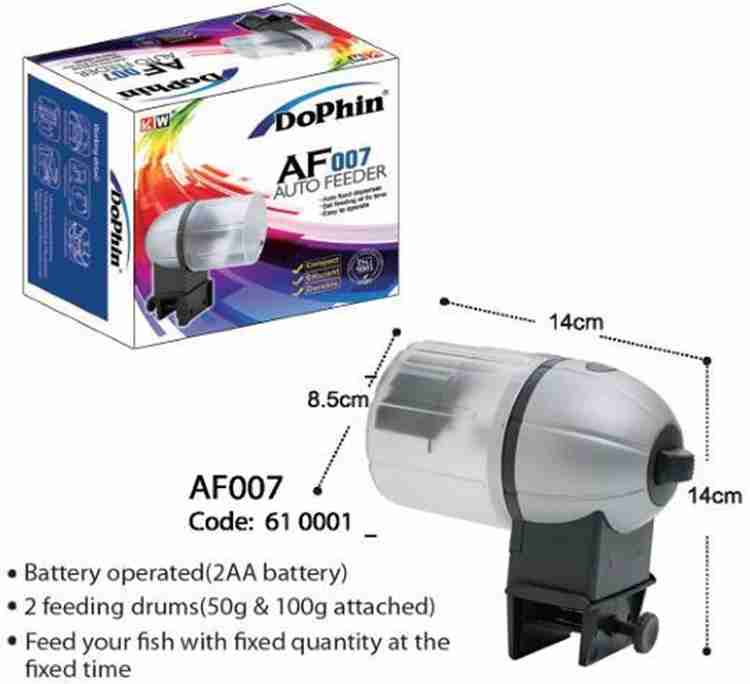 Dophin AF 007 Auto feeder Aquarium feeder for fish tank for both salt and fresh water Automatic Fish Feeder Price in India Buy Dophin AF 007 Auto feeder Aquarium feeder for fish tank