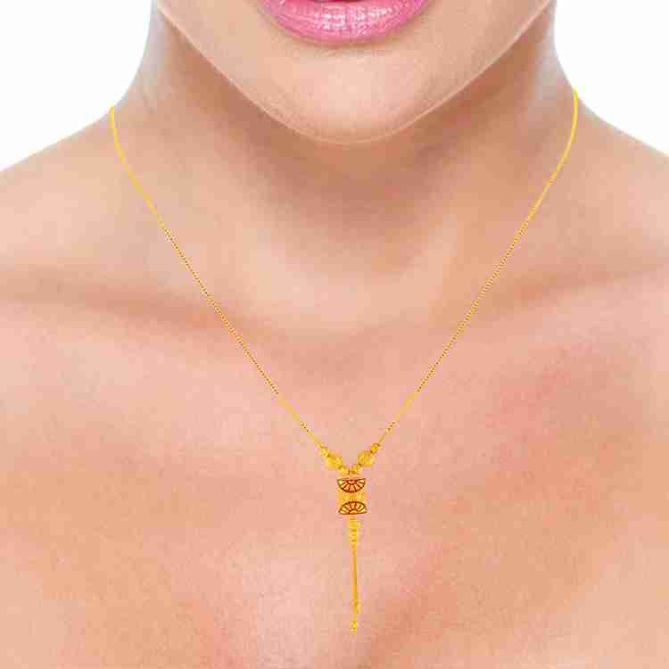 PC Chandra Jewellers 13787 Choker Yellow Gold Precious Necklace Price in India Buy PC Chandra Jewellers 13787 Choker Yellow Gold Precious Necklace online at Flipkart
