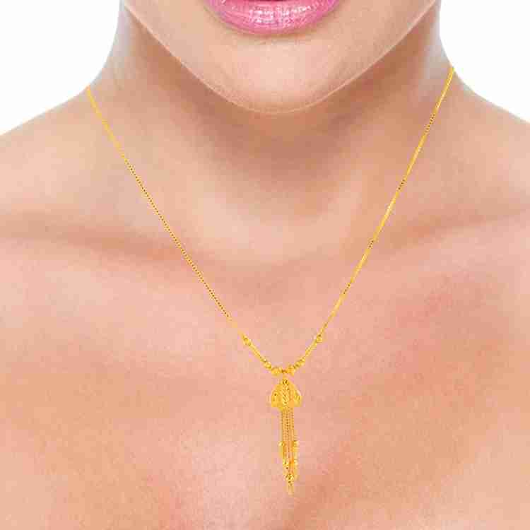 PC Chandra Jewellers 13780 Choker Yellow Gold Precious Necklace Price in India Buy PC Chandra Jewellers 13780 Choker Yellow Gold Precious Necklace online at Flipkart