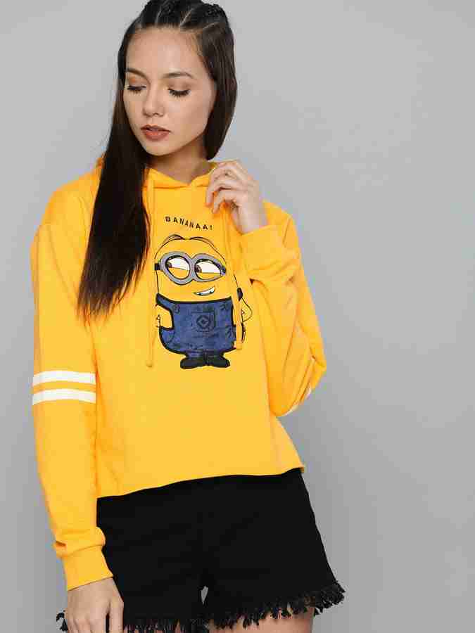 Minion sweatshirt womens store