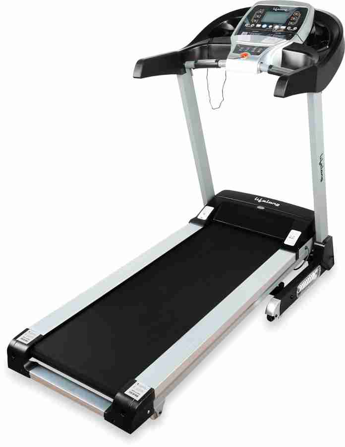 Treadmill with auto incline and auto lubrication outlet