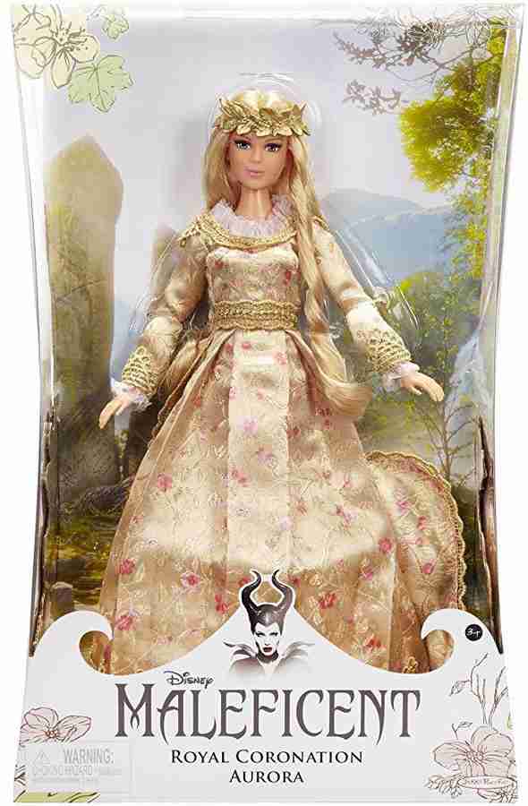 Maleficent aurora top doll