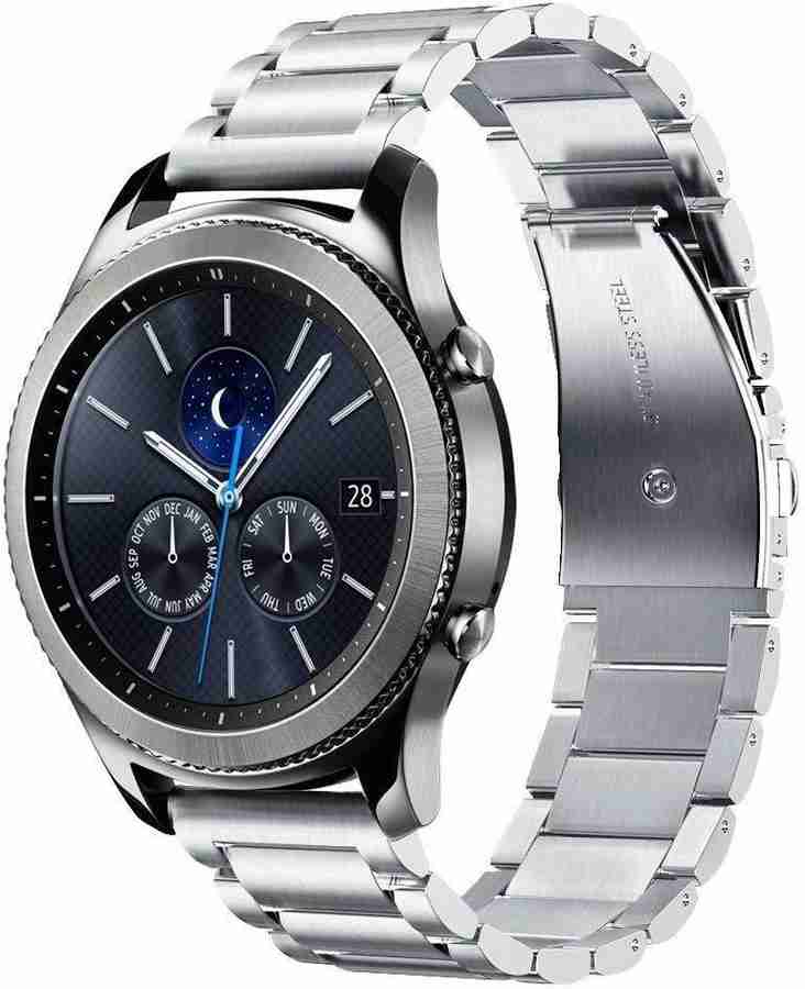 ROBUSTRION 22mm Stainless Steel Bracelet Strap for Samsung Gear S3