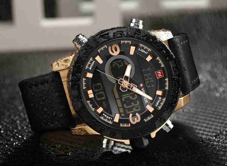NAVIFORCE 9097RGBB NF9097 Analog Digital Watch For Men Buy NAVIFORCE 9097RGBB NF9097 Analog Digital Watch For Men NF9097RGBB Online at Best Prices in India Flipkart